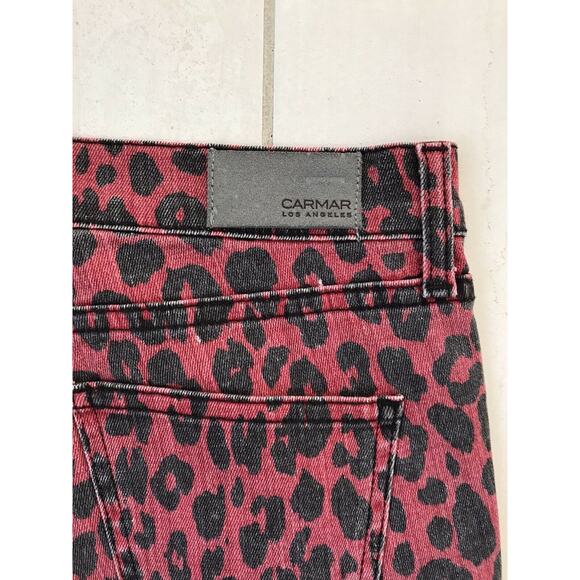 Carmar Multicolor Animal Print Ryan Skinny Stretch Jeans - Picture 8 of 10